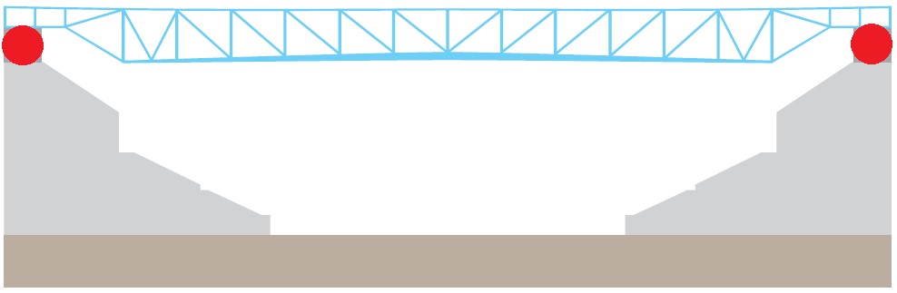 Diagrama de como hacer la instalación de rodamientos de aislamiento Bridgestone