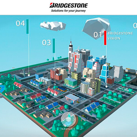 Bridgestone presenta su Ciudad Virtual del Futuro en el CES 2021